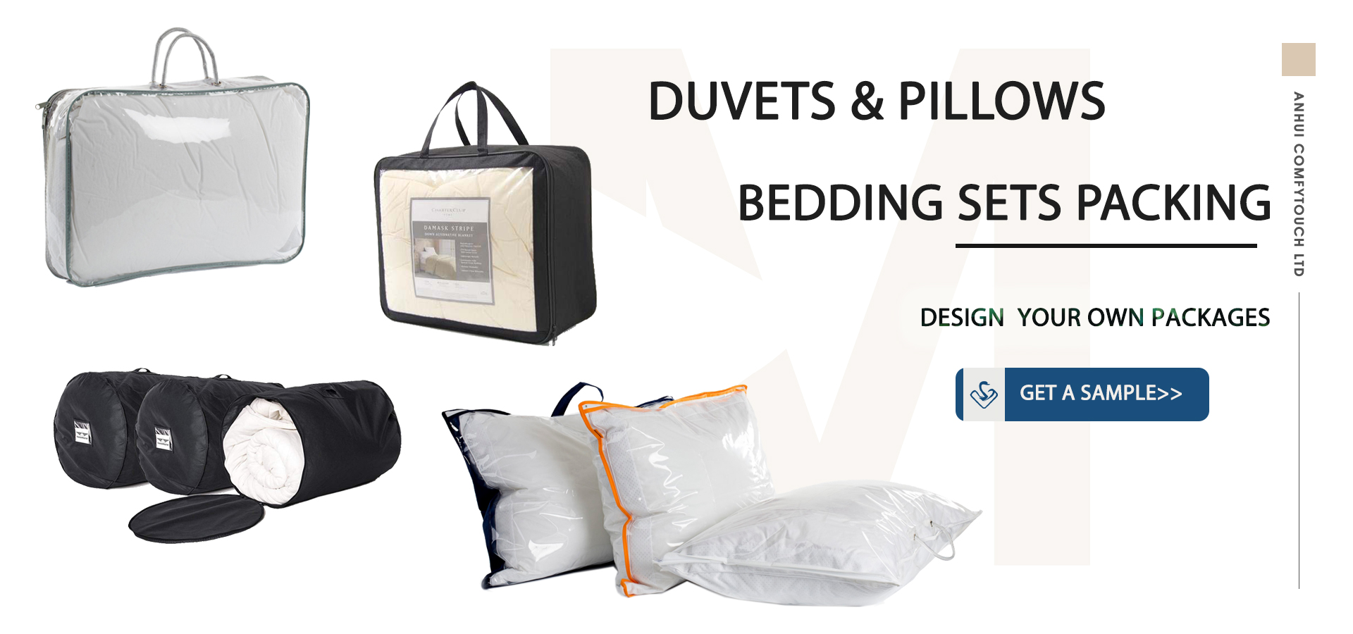 Duvet & Pillow Bedding Storage Bags