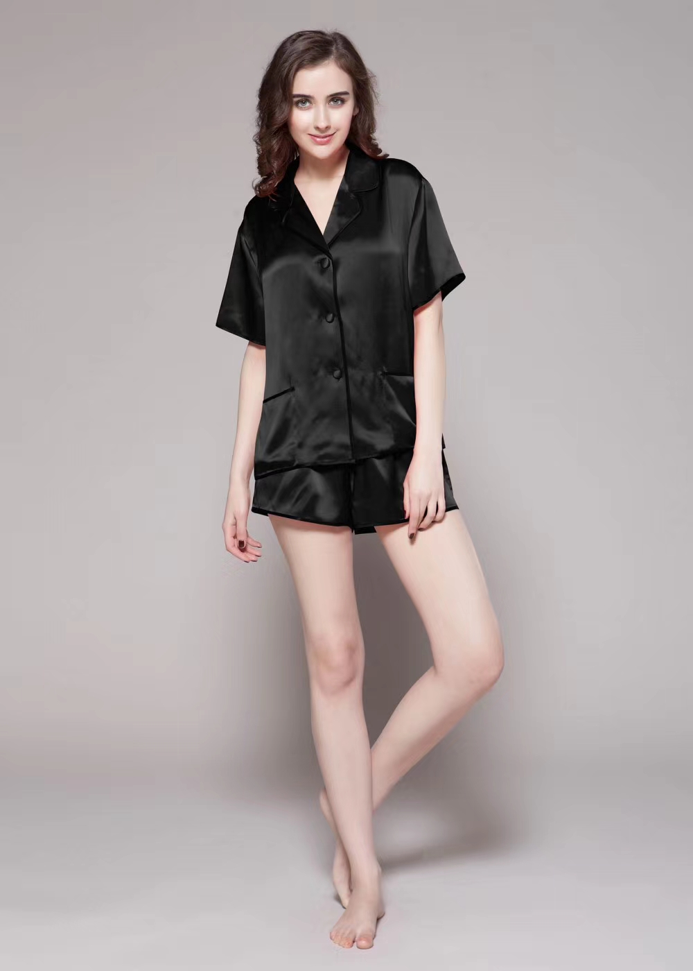 Muraki Jacquard Silk Pajama Set