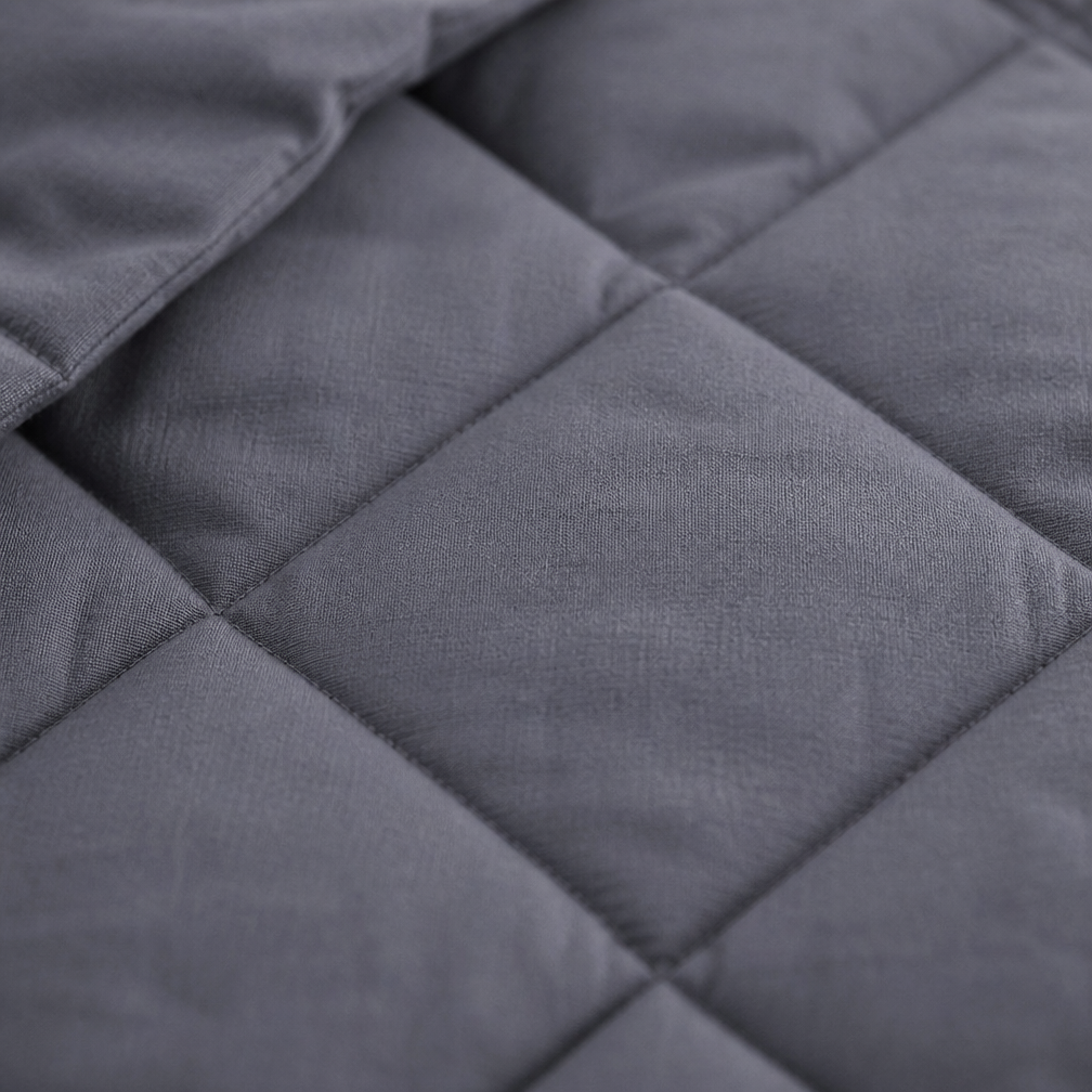 Custom Print Bamboo Cotton Weighted Blanket 5-25lbs Custom Print Bamboo Cotton Weighted Blanket 5-25lbs