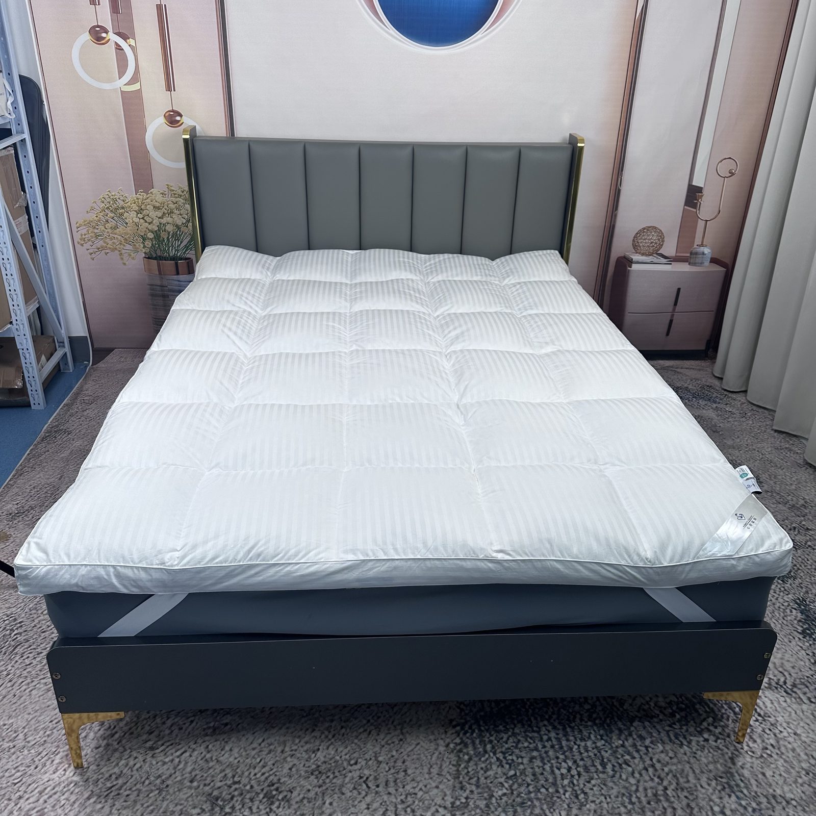 Goose Down Feather Mattress Topper Manufacturer