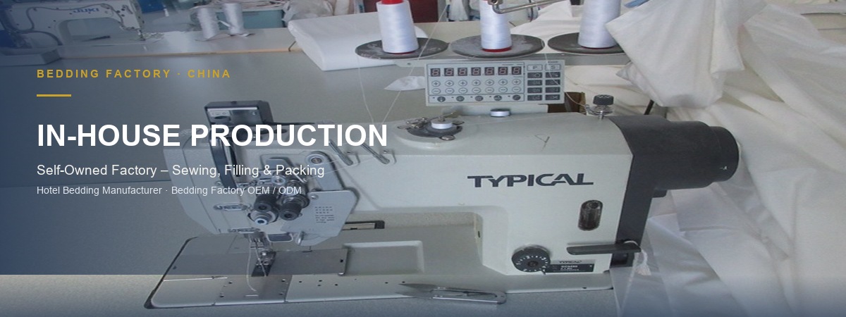Bedding Factory China - In-House Production | Comfytouch OEM/ODM