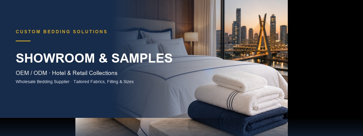 Custom Bedding Showroom & Samples - OEM/ODM | Comfytouch