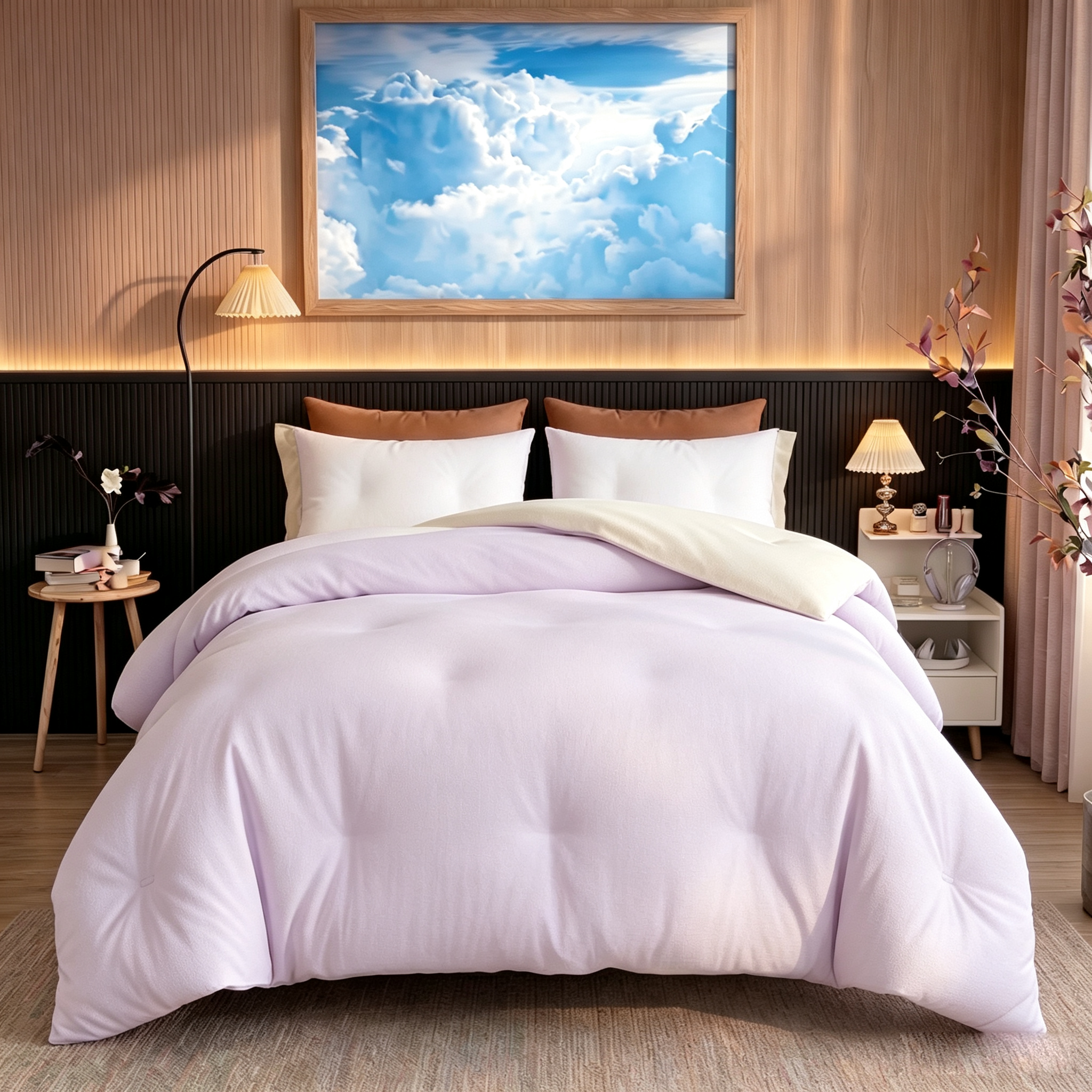Marshmallow Extra Fluffy Knit Comforter 100% Jersey Down Alternative Machine Washable Marshmallow Extra Fluffy Knit Comforter 100% Jersey Down Alternative Machine Washable