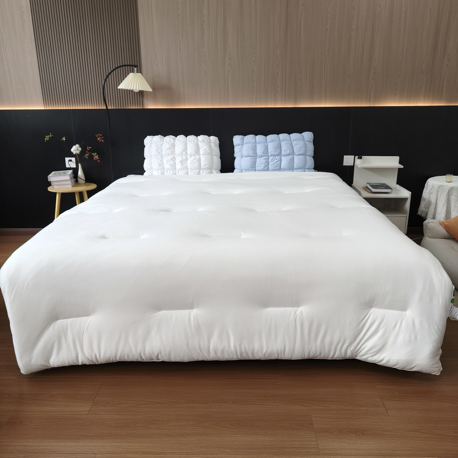 Marshmallow Extra Fluffy Knit Comforter 100% Jersey Down Alternative Machine Washable Marshmallow Extra Fluffy Knit Comforter 100% Jersey Down Alternative Machine Washable