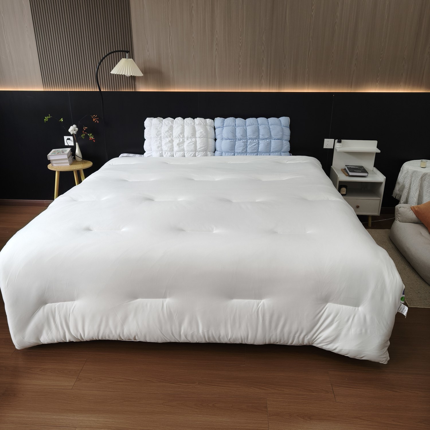 Marshmallow Extra Fluffy Knit Comforter 100% Jersey Down Alternative Machine Washable Marshmallow Extra Fluffy Knit Comforter 100% Jersey Down Alternative Machine Washable