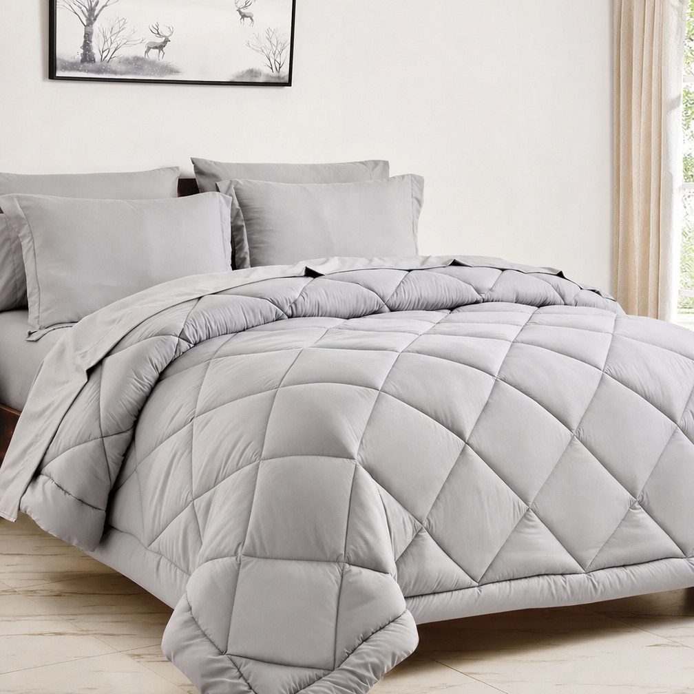 Down Alternative Comforter Factory – Machine Washable, All-Season Down Alternative Comforter Factory – Machine Washable, All-Season