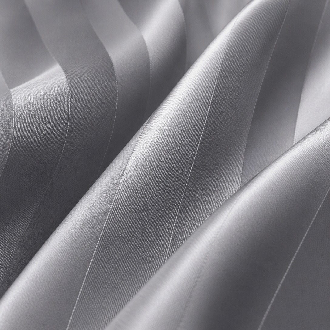 Close-up of satin weave structure showing float and sheen - Comfytouch